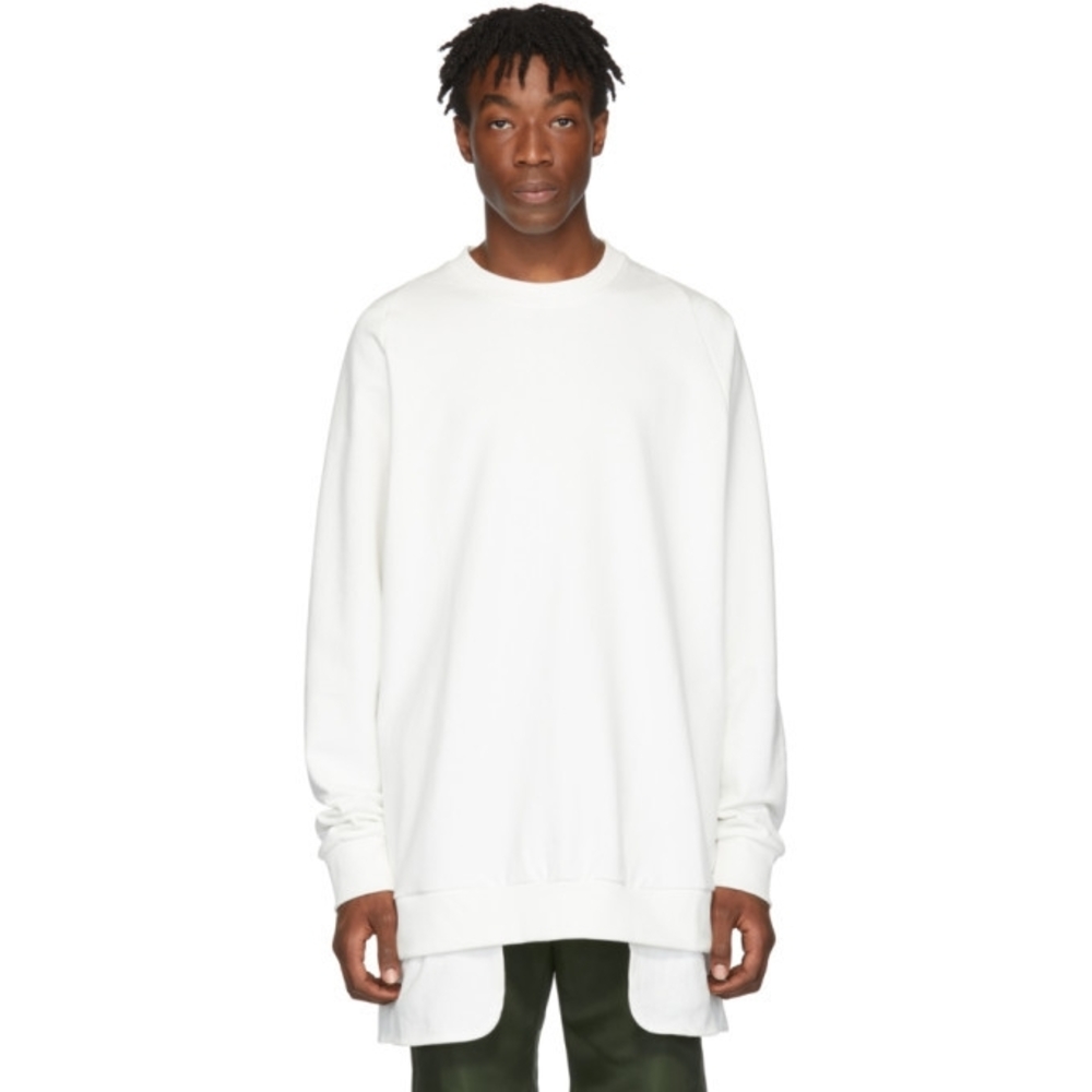 White Long Sleeve Sweatshirt